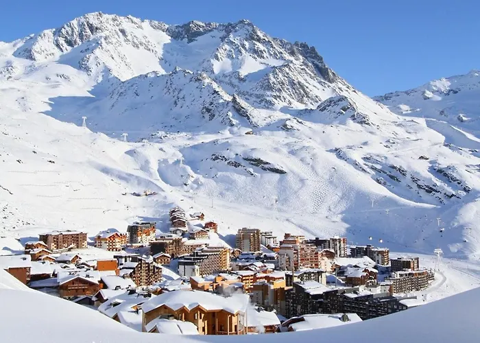 : 4 Pers Renove Avec Balcon, Local A Ski, Au Pied Des Pistes - Fr-1-637-70 * Val Thorens