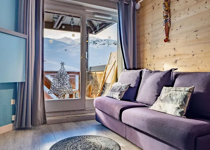 Daire : 4 Pers Renove Avec Balcon, Local A Ski, Au Pied Des Pistes - Fr-1-637-70 Val Thorens